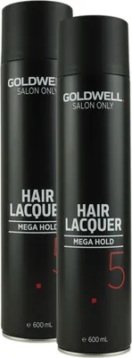 Produktbild von Goldwell Hair Lacquer 2 x 600 ml Haarlack extra starker Halt Set