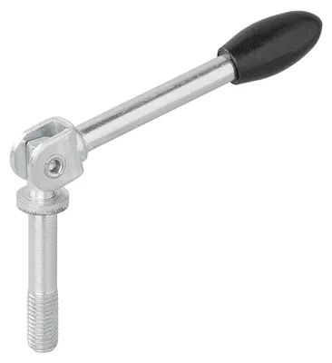 Productafbeelding van 341533AC01: Opklapbare klem voor steunwiel, 48 mm. Geschikt voor artikelnummers 341533 - 341536