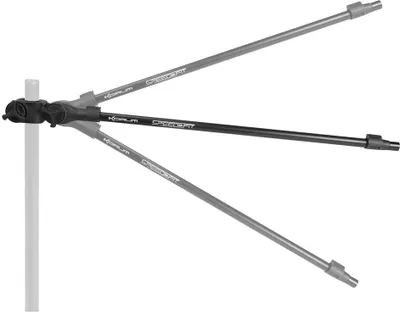Produktbild von Korum Telescopic Feeder Sitzkastenbefestigung Schwarz  Schwarz One Size