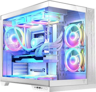 Obrázek produktu pro MODECOM VOLCANO PANORAMA APEX ARGB 7F MIDI Bílá