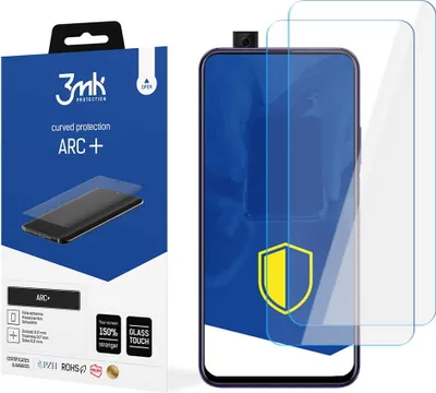 Produktbild von 3mk Display Schutzfolie ARC+ für Honor 9X Pro  0,17mm Self-Heal (2 Stück)