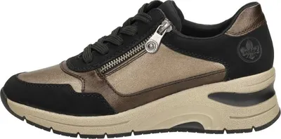 Produktbild von Rieker Sneakers Laag  Sneakers Laag - Donkerbruin - Maat 43