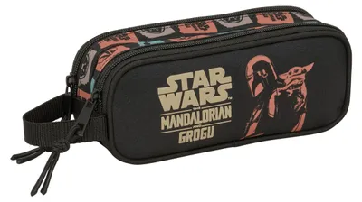 Obrázek produktu pro Dvojité pouzdro na tužky Star Wars: Mandalorian a Grogu