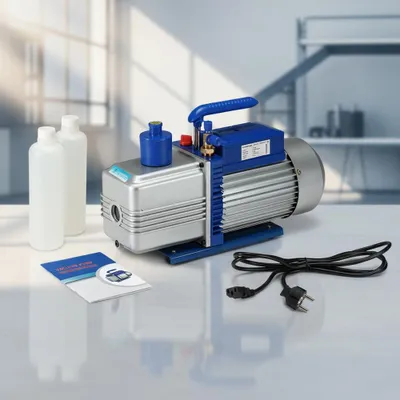 Produktbild von Melko Vakuumpumpe 284L/Min Messuhr Vakuummeter Unterdruckanzeige Klimaanlage