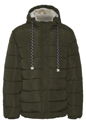 Immagine prodotto di Giacca invernale calda e foderata Puffer Parka trapuntato con cappuccio staccabile