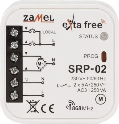 Produktbild von Zamel Wireless Rollladen Controller Exta Free Komfort Bedienmodi SRP-02