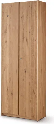 Produktbild von Regal 80x222cm 'Athen' Wildeiche oder Kernbuche geölt Wildeiche 2x 2 niedrige Türen