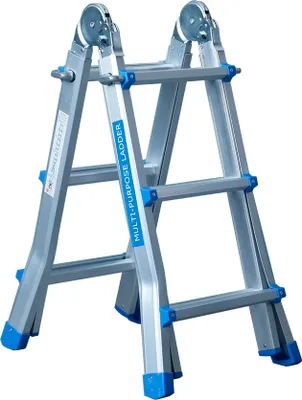 Zdjęcie produktu dla Drabina składana Drabina teleskopowa Drabina schodowa 4x3 Drabina uniwersalna Drabina aluminiowa