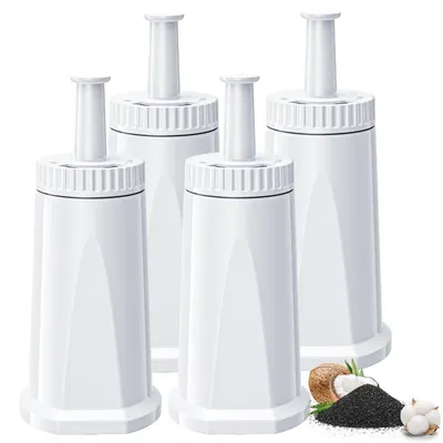 Produktbild von Wasserfilter für Kaffeevollautomaten, 4 Stück Ersatz, für Sage Barista Pro/Express/Touch, SES810/SES880/SES920/SES980/SES990/SES875/SES008/BES008