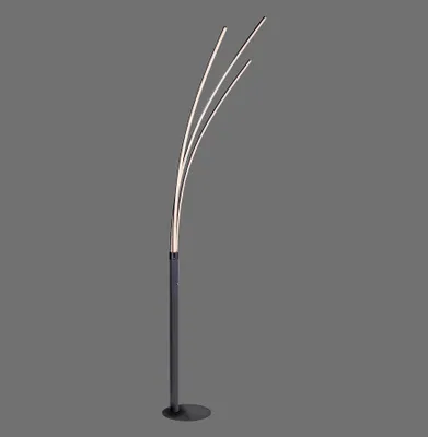 Produktbild von JUST LIGHT MAJA LED Stehleuchte Warmweiss 18,6W 3-fach schwarz 15383-18