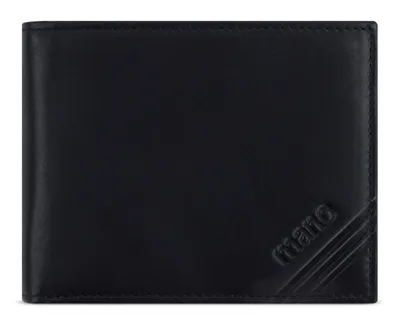 Produktbild von Mano 1919 Scheintasche mit Klappe RFID, schwarz