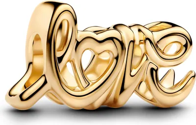 Immagine prodotto di PANDORA MOMENTS Charm Letteratura d'amore Placcato oro 763055C00