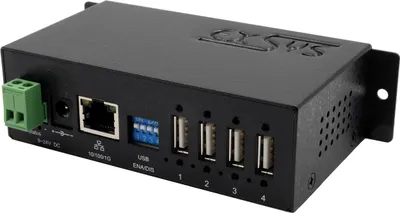 Immagine prodotto di Server di stampa EXSYS multifunzione USB 2.0, 4 x accoppiamento USB-A