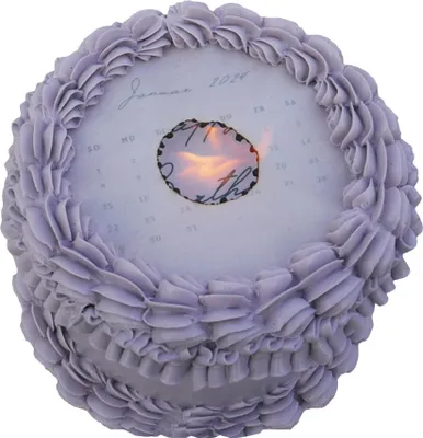 Produktbild von Burnaway Cake Set - Tortenaufleger rund 20cm
