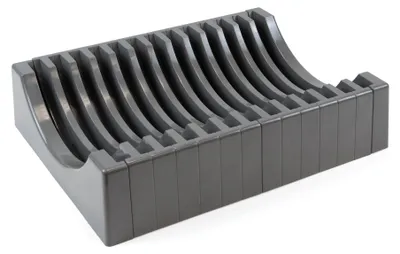 Immagine prodotto di Organizer per Piatti 13 Posti 35x27 cm in Plastica Emuca Grigio