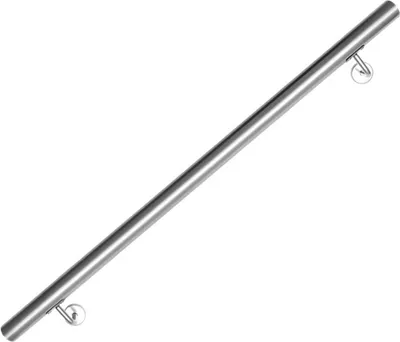 Obrázok produktu pre Jopassy zábradlie na schody 100 cm x Ø 4,2 cm madlo z nehrdzavejúcej ocele madlo na stenu zábradlie na stenu zábradlie na schody zábradlie na schody okrúhle zábradlie