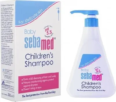 Produktbild von Sebamed Baby Shampoo Kinder, 500ml - Sanfte Pflege fr empfindliche Kopfhaut