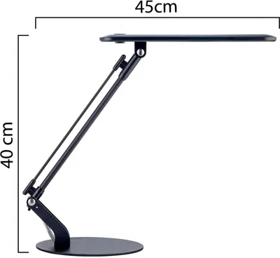 Produktbild von Unilux RUMBA LED LED-Schreibtischlampe schwarz