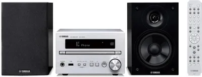 Obrázek produktu pro Yamaha MCR-B370D, Domácí mikro audio systém, Černá, Stříbrná, 1 disky, Podavač, 30 W, 2-way