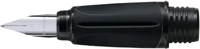 Image de Grip pour stylo scolaire - STABILO EASYbuddy en noir/lime - avec plume standard M