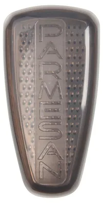 Produktbild von Fackelmann Parmesanreibe- und Frischebox, Parmesanhobel, Käsereibe mit Servier-Behälter (Farbe: Transparent/Grau)