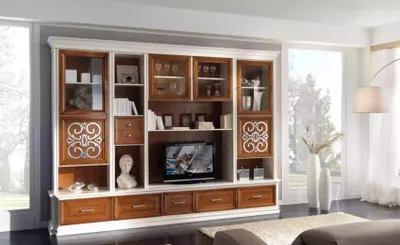 Immagine prodotto di Soggiorno scaffale a muro mobile TV armadi a muro legno mobili soggiorno nuovo
