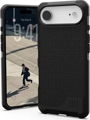 Produktbild von Urban Armor Gear Hülle Metropolis iPhone Air mit Magsafe Schwarz