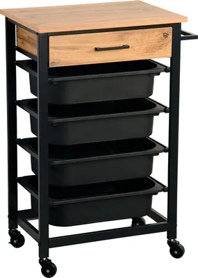 Obrázok produktu pre KESPER Kuchynský Vozík S Pracovnou Doskou 85 X 47 X 37 cm 25532
