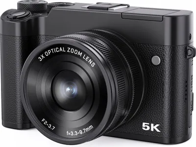 Zdjęcie produktu dla Aparat Cyfrowy VLOG 5K 64MP XREC BLS-205X Wi-Fi 3x ZOOM OPTYCZNY AntiShake /  BLS-205X