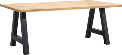 Produktbild von SYSTEM tischbeine A-Form, metall, schwarz, für SYSTEM 160/180/200/220/240cm tischplatte