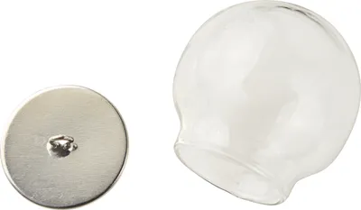 Produktbild von Anhänger "Glaskugel, 2-tlg., 30 mm