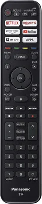 Produktbild von Originale Panasonic TV Fernbedienung TX-40JX850E | TX-40JXW854Z | TX-50JX850E | TX-55JZ980E | TX-55JZC984
