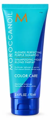 Produktbild von Moroccanoil Color Care Blonde Perfecting Purple Shampoo 70 ml