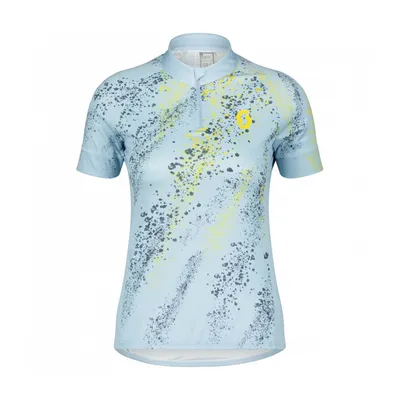 Obrázek produktu pro Cyklistický dres Scott s krátkým rukávem - ENDURANCE 30 SS LADY - žlutá/modrá XS