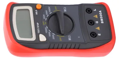 Isolationswiderstandstester BM500A, 1000V, LCD, 1999 MΩ
