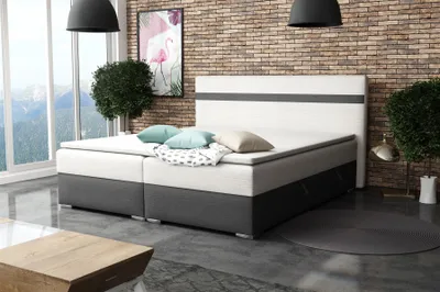 Produktbild von Boxspringbett Schlafzimmerbett DAWID 160x200cm inkl.Bettkasten