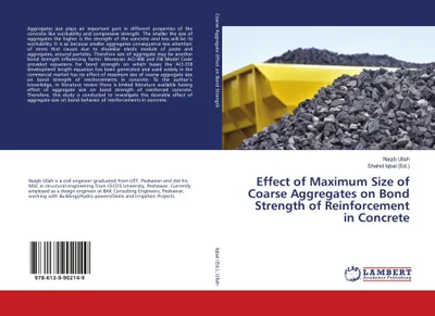 Produktbild von Effect of Maximum Size of Coarse Aggregates on Bond Strength of Reinforcement in Concrete