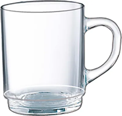 Produktbild von Arcoroc Salzburg Teeglas, Glühweinglas, 250ml, mit Füllstrich bei 0.2l, Glas gehärtet, transparent, 24 Stück