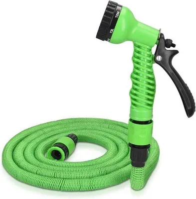 Produktbild von Famanu Gartenschlauch 30 Meter - Flexibel und mit Sprühkopf