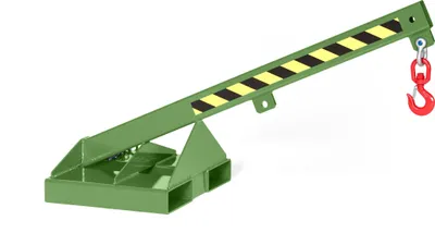 Produktbild von RR Industrietechnik starrer Kranarm Typ RLH-1 bis zu 1000kg Tragkraft RAL 6011 Resedagrün