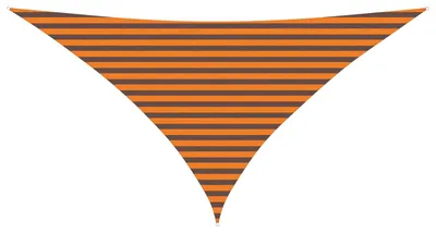 Image de vidaXL, voile d'ombrage triangulaire, 3,5 x 3,5 x 4,9 m, 100 % polyester Oxford