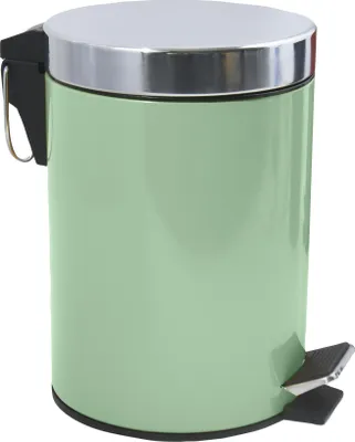 Produktbild von MSV Treteimer fur Bad/Toilette - grun - 3 Liter - 17 x 25 cm