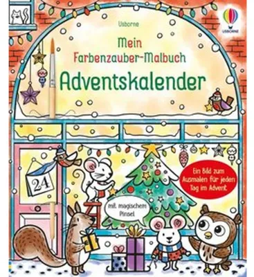 Image de Mon livre de coloriage magique : calendrier de l'Avent