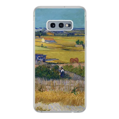 Produktbild von MuchoWow® Handyhülle Schutzhülle Hülle für Samsung Galaxy S10e Die Ernte - Vincent van Gogh Silikon Softcase Handy Hülle - Handy