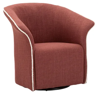Produktbild von Toamas - Sessel, 84x66x80h cm Rot, Drehfuß