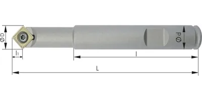 Obrázok produktu pre Fréza na centrovanie faziet 45 G. D 12 mm Z 1