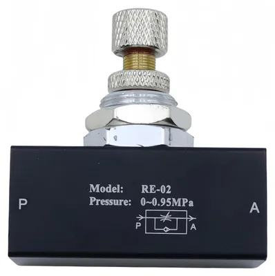 1/4" BSP Unidirektionales Drosselrückschlagventil, pneumatisch