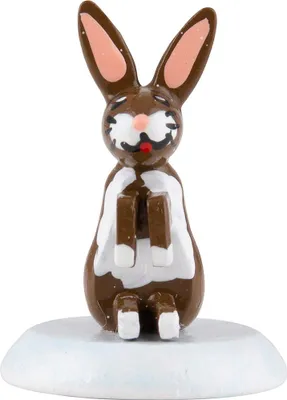 Produktbild von Winterkinder Hase 6er-Set (1,5cm) von Hubrig Volkskunst