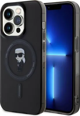 Immagine prodotto di Karl Lagerfeld Klhmp15Xhfcknok Custodia rigida per Iphone 15 Pro Max 6.7 Czarny/Nero Iml Ikonik Magsafe