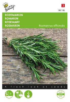 Produktbild von Buzzy Seeds Rosmarin Kräutersamen - 1 Saatgutbeutel